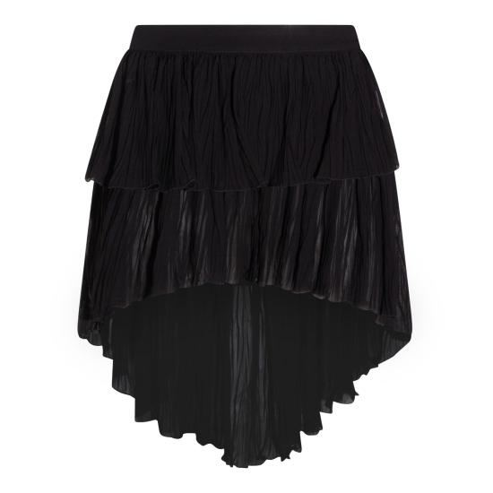 26SS 블루마린 미디 스커트 P622G295A N0990 BLACK