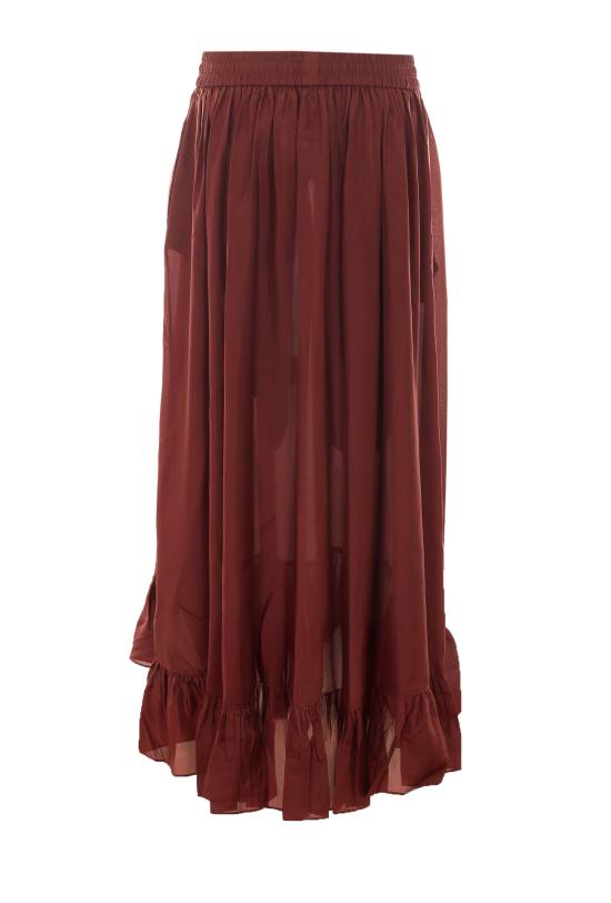 26FW 짐머만 롱 스커트 8440SSS261 MER Red - ZIMMERMANN