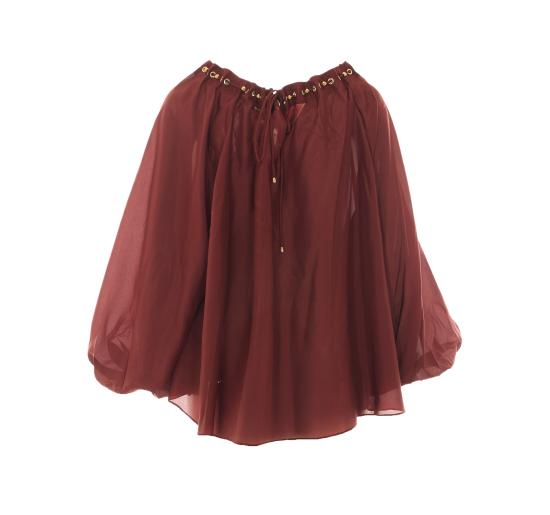26FW 짐머만 블라우스 8428TSS261 MER Red - ZIMMERMANN