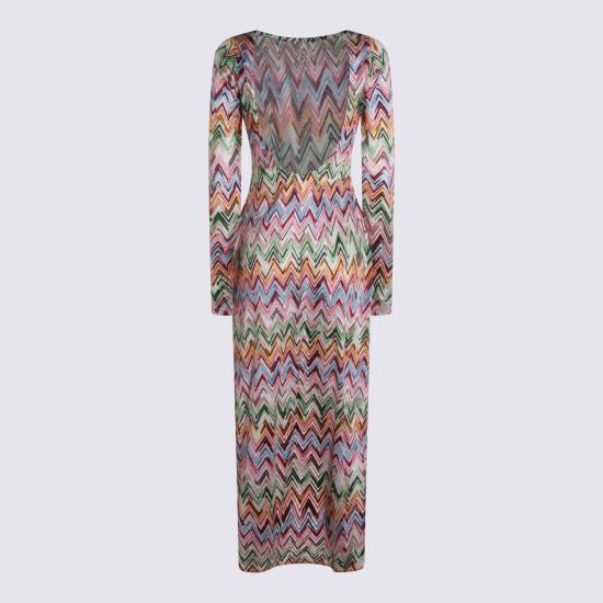 26SS 미소니 롱 원피스 MS25SQ14 BJ00QLSM9Z9 MULTI - MISSONI