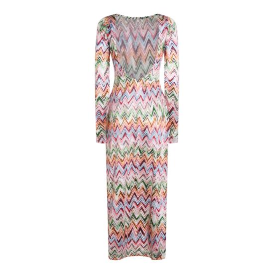 26SS 미소니 롱 원피스 MS25SQ14 BJ00QLSM9Z9 MULTI - MISSONI