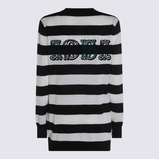 25FW 막스마라 FIEMME 피에메 가디건 2521346031600 12022007 Bianco nero - MAX MARA