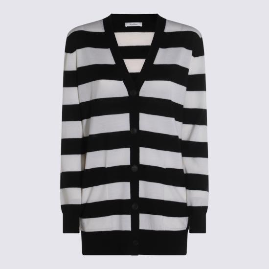 25FW 막스마라 FIEMME 피에메 가디건 2521346031600 12022007 Bianco nero