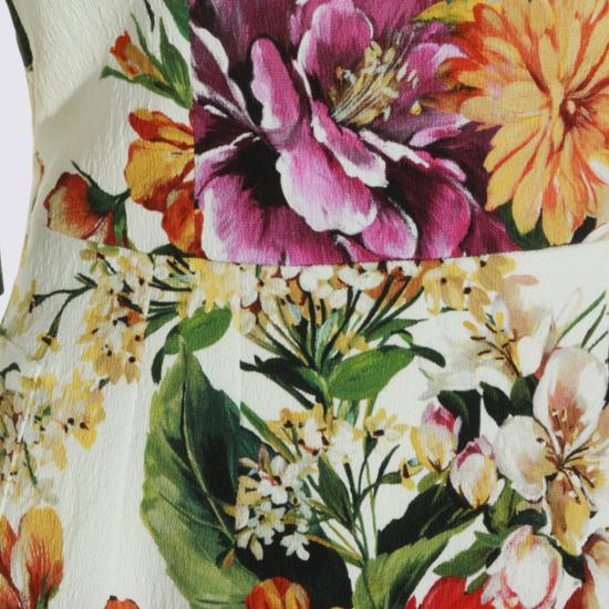 26SS 돌체앤가바나 미디 원피스 F6TZRT FSRQUHA5PC FIORI - DOLCE & GABBANA