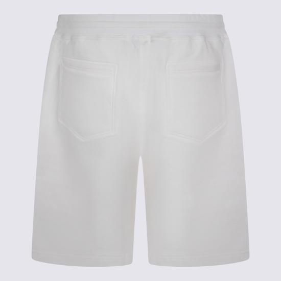 26SS 브루넬로 쿠치넬리 플리스 버뮤다 쇼츠 MW8633242G C7220 OFF WHITE - BRUNELLO CUCINELLI