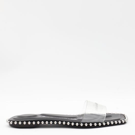 25FW 알렉산더 왕 뮬/슬리퍼 30325S005 001 Black
