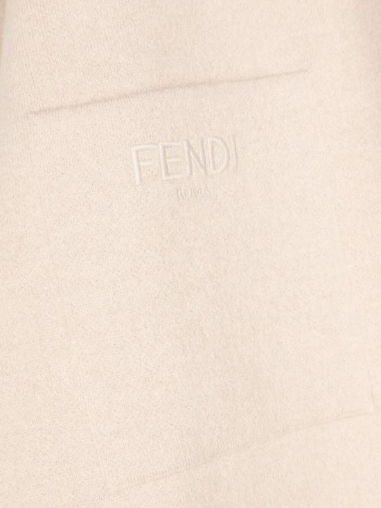 26FW [키즈] 펜디 케이프 JFQ057 AO29 099 F0AYG BEIGE CAMEL - FENDI