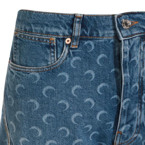26SS 마린세르 데님 숏팬츠 USH004BCDEN0002 BL05 LIGHT BLUE - MARINE SERRE