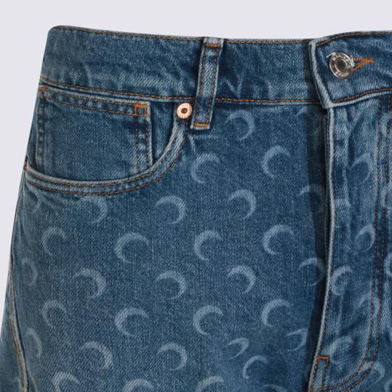 26SS 마린세르 데님 숏팬츠 USH004BCDEN0002 BL05 LIGHT BLUE - MARINE SERRE