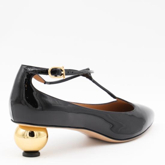 25FW 살바토레 페라가모 힐/펌프스 784875 01K259001 Nero - SALVATORE FERRAGAMO