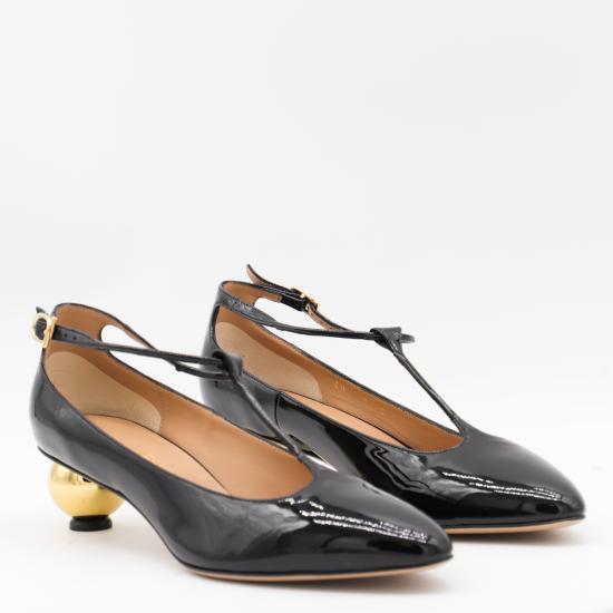 25FW 살바토레 페라가모 힐/펌프스 784875 01K259001 Nero - SALVATORE FERRAGAMO