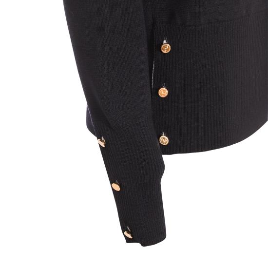 26SS 톰브라운 울 밀라노 스티치 클래식 4바 풀오버 니트 FKA239A 00014415 NAVY - THOM BROWNE