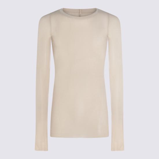 26SS 릭 오웬스 스웨터 RU01F2250 RC138 SAND - RICK OWENS