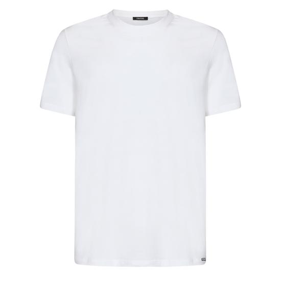 26SS 톰포드 반팔 티셔츠 T4M08 1410100 WHITE