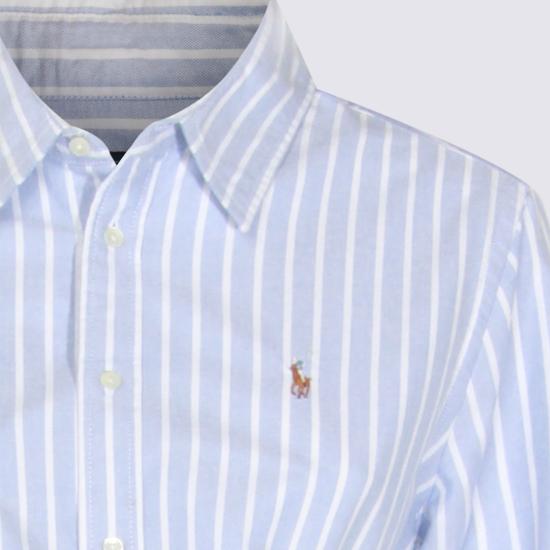26SS 폴로 랄프로렌 미디 원피스 211959901 001 BLUE WHITE - POLO RALPH LAUREN