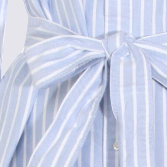 26SS 폴로 랄프로렌 미디 원피스 211959901 001 BLUE WHITE - POLO RALPH LAUREN