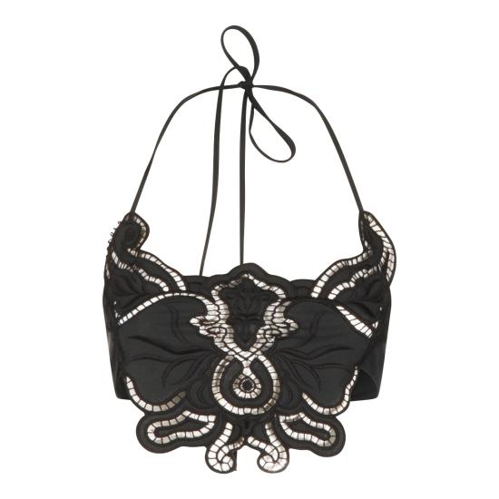 26SS 블루마린 민소매 티셔츠 P644C242A N0990 BLACK