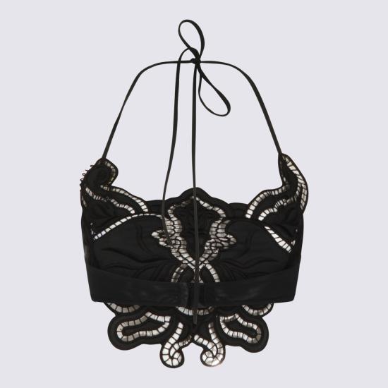 26SS 블루마린 민소매 티셔츠 P644C242A N0990 BLACK - BLUMARINE