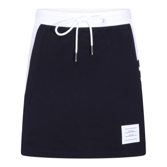 26SS 톰브라운 클래식 4바 저지 미니 스커트 FJK130A 03037415 NAVY