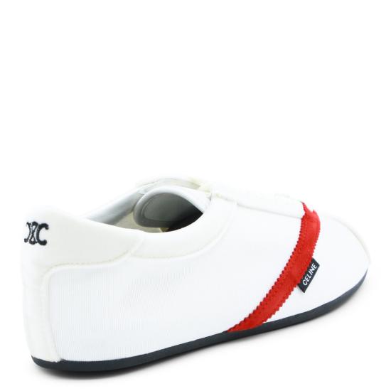 26SS 셀린느 플랫 스니커즈 366647037C 01ED WHITE RED - CELINE