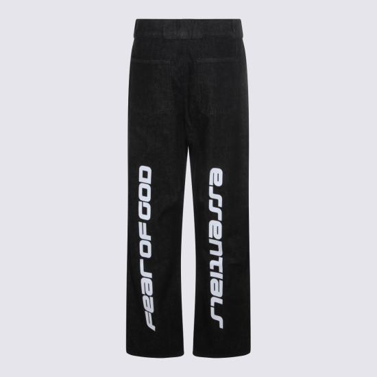 26SS 피어오브갓 스트레이트 팬츠 130HO258361F VINTAGE BLACK - FEAR OF GOD