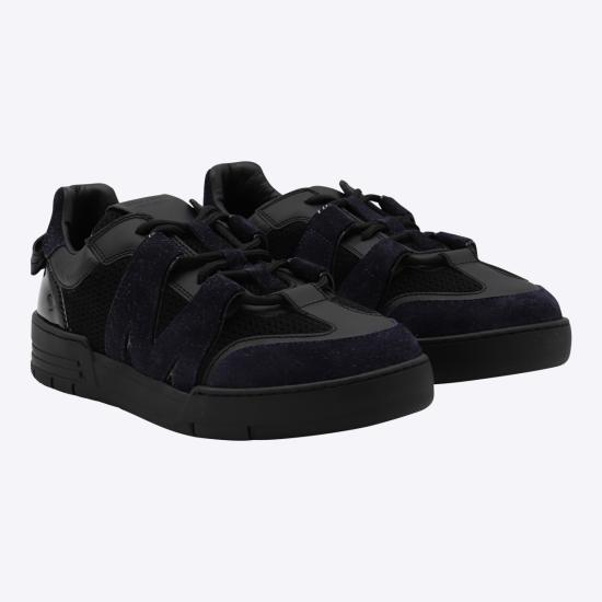 25FW 모스키노 스니커즈 MB15224G0N GH100A Black - MOSCHINO