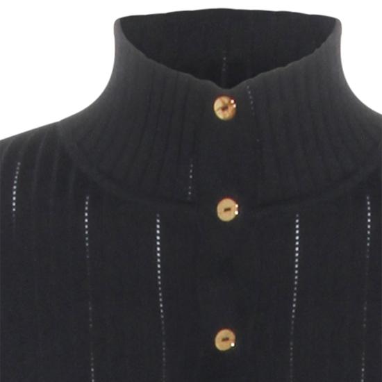 26SS 엘리자베타프랜치 미디 원피스 AM15S61E2 110 NERO - ELISABETTA FRANCHI