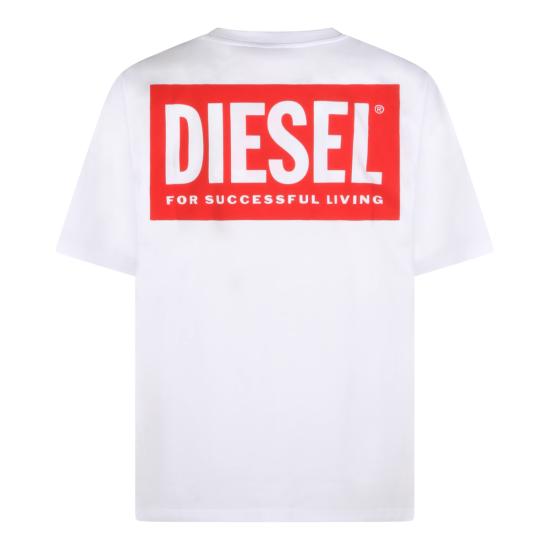 26SS 디젤 t-boxt-bisk 반팔 티셔츠 A20036 0EPCA100 WHITE - DIESEL