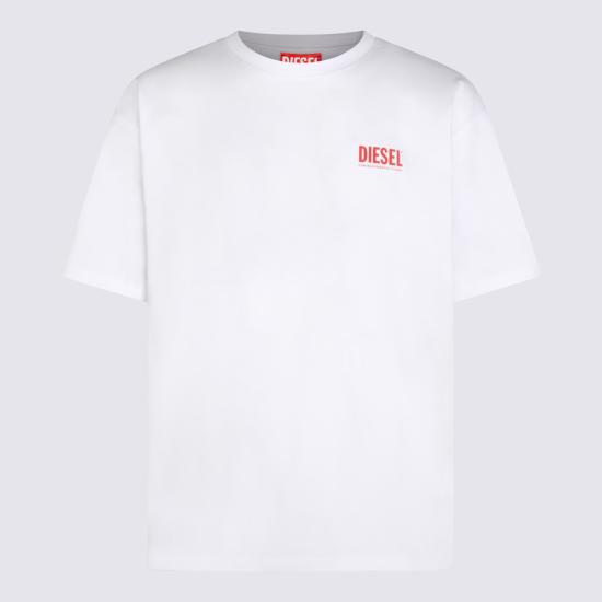 26SS 디젤 t-boxt-bisk 반팔 티셔츠 A20036 0EPCA100 WHITE - DIESEL