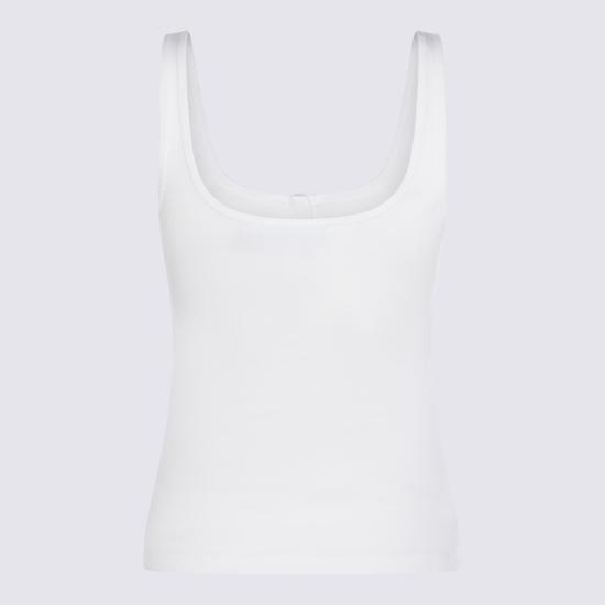26SS 블루마린 민소매 티셔츠 P622T121A N0103 NATURAL WHITE - BLUMARINE