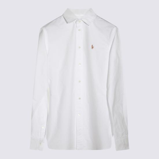 26FW 폴로 랄프로렌 포니 로고 옥스포드 셔츠 211891377 003 White