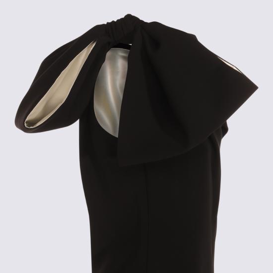 25FW 막스마라 미디 원피스 2521226057600 10301004 Nero - MAX MARA