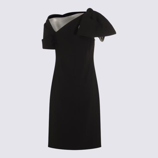 25FW 막스마라 미디 원피스 2521226057600 10301004 Nero - MAX MARA
