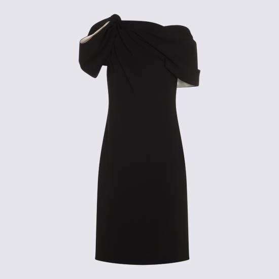 25FW 막스마라 미디 원피스 2521226057600 10301004 Nero