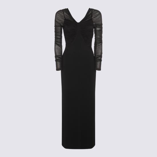 25FW 막스마라 롱 원피스 2521626098600 13102003 Nero