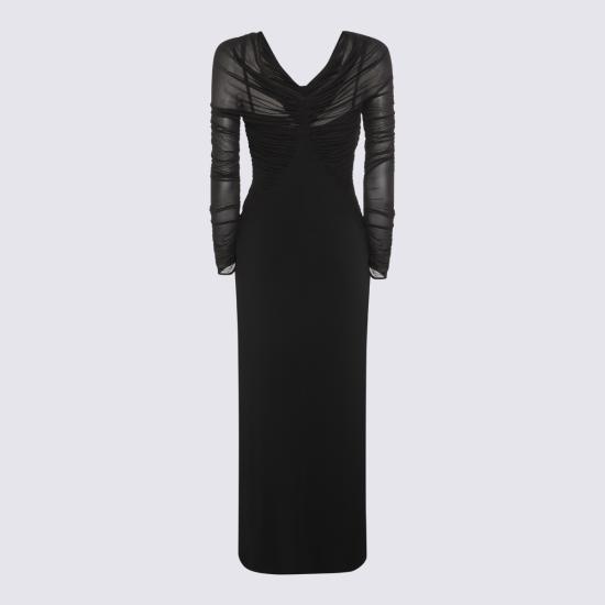 25FW 막스마라 롱 원피스 2521626098600 13102003 Nero - MAX MARA