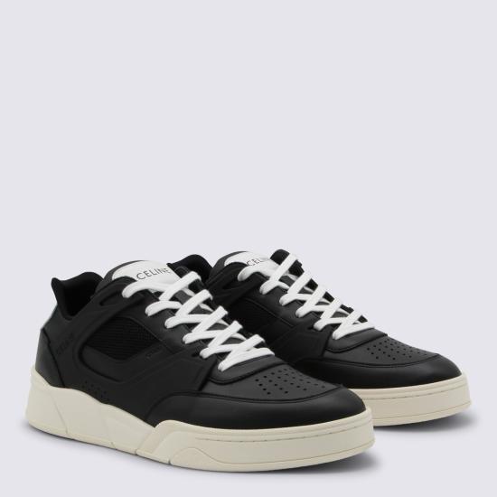 26SS 셀린느 트레이너 CT-09 로우 탑 361564995C 38NO BLACK WHITE - CELINE
