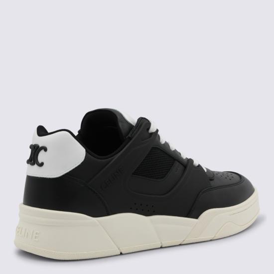 26SS 셀린느 트레이너 CT-09 로우 탑 361564995C 38NO BLACK WHITE - CELINE