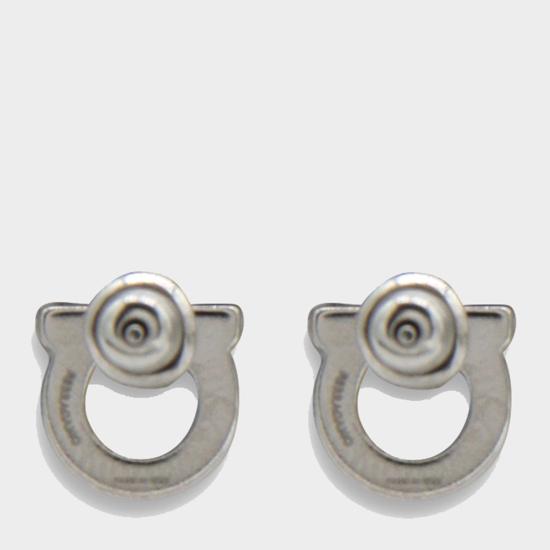 26FW 살바토레 페라가모 이어링 760123 696577002 Silver - SALVATORE FERRAGAMO