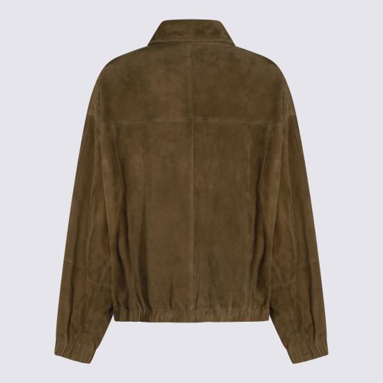 26FW 브루넬로 쿠치넬리 무스탕 MPCAI7594P C9801 ORIGANO - BRUNELLO CUCINELLI