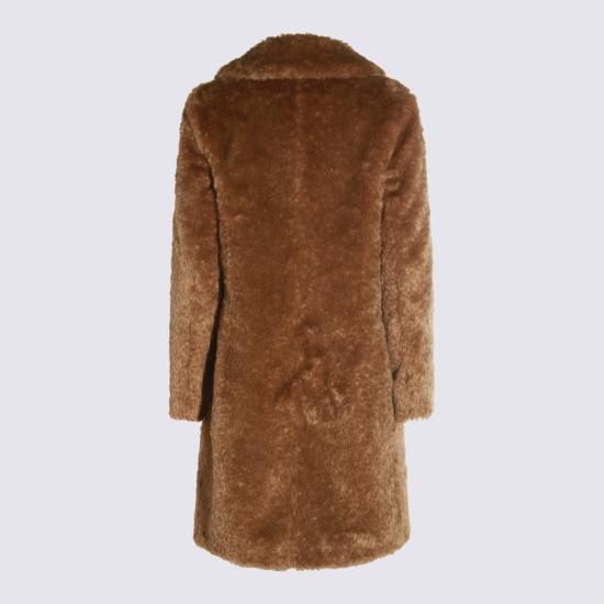 25FW 에르노 컬리 얼터너티브 퍼 코트 GC000503D 124212000 Sabbia - HERNO
