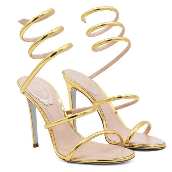 26FW 르네 카오빌라 샌들 C12351105 0001L018 GOLD - RENE CAOVILLA