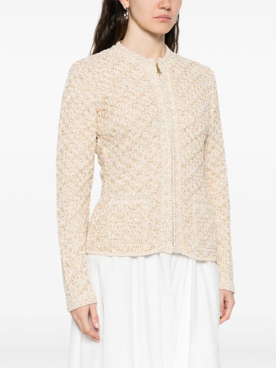 26SS 파비아나 필리피 시퀸 트위드 재킷 GCD266F206L741VR1 AB024737 42 - FABIANA FILIPPI