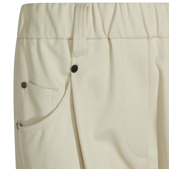 26FW 브루넬로 쿠치넬리 스트레이트 팬츠 MP126P8417 C9815 LATTE D AVENA - BRUNELLO CUCINELLI