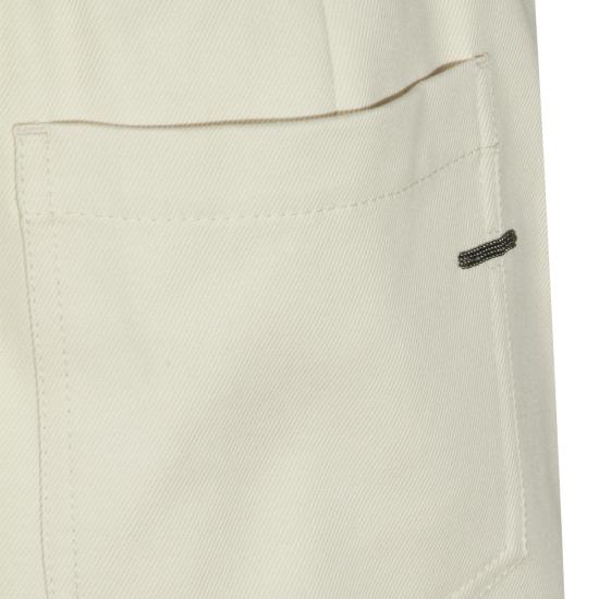 26FW 브루넬로 쿠치넬리 스트레이트 팬츠 MP126P8417 C9815 LATTE D AVENA - BRUNELLO CUCINELLI