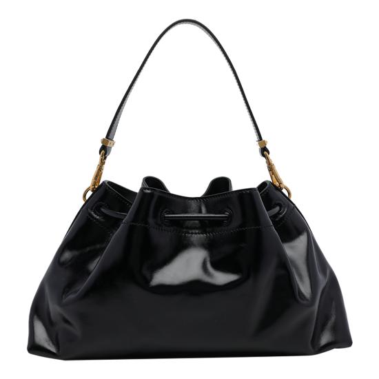 26FW 지미추 숄더백 BON BON BCKT E W GUVBLACK GOLD Black - JIMMY CHOO