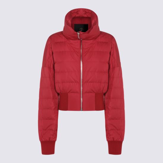 26SS 릭오웬스 몽클레어 숏패딩 MU01F1A05 M8115438 CARNELIAN - RICK OWENS MONCLER