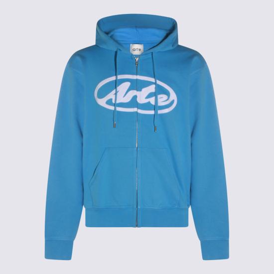 26SS 아르떼 앤트워프 후드 티셔츠 SS26146HJ 400 Blue
