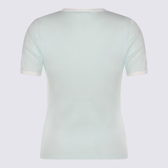 26SS 쿠레쥬 반팔 티셔츠 125JTS017 JS0203B216 LIGHT MINT HERITAGE WHITE - COURREGES