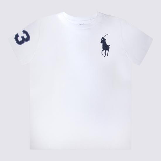26FW [키즈] 폴로 랄프로렌 티셔츠 323832907 037 White